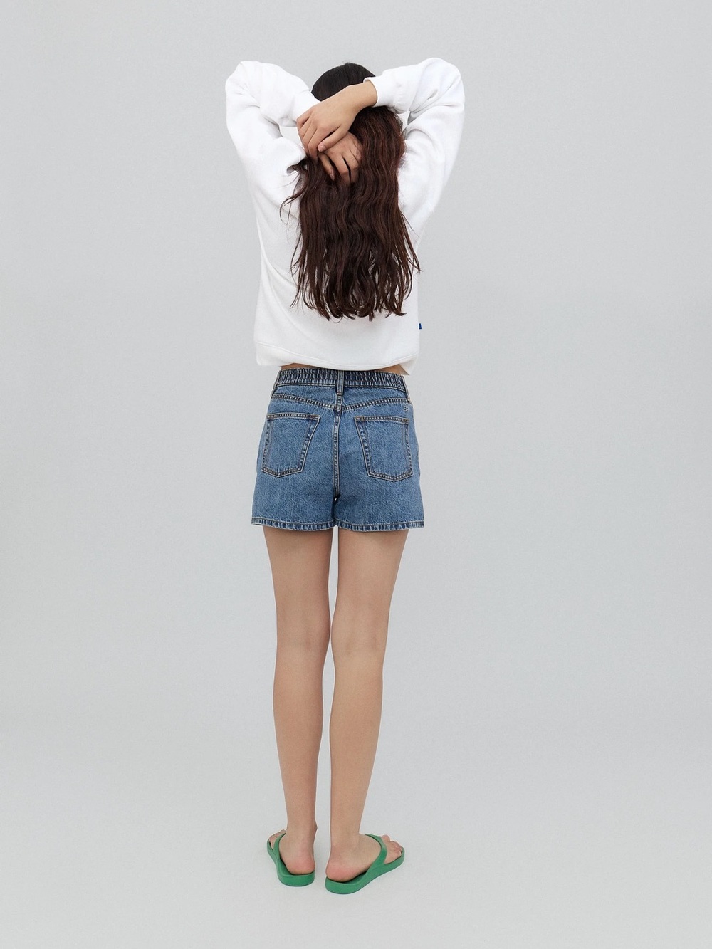 Still Here Ames Demin Shorts - Picture 3 of 9